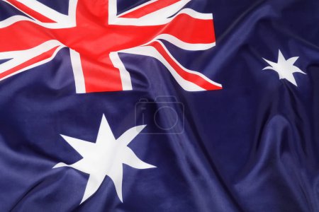 Photo for Australian Flag known officilly as the Commonwealth of Australia with copy space - Royalty Free Image