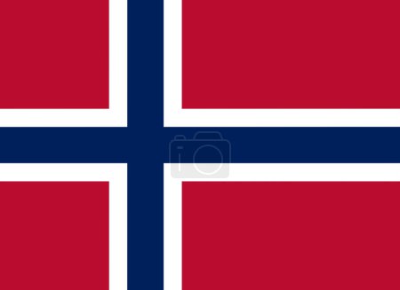 Foto de Una ilustración de la bandera de Bouvet Island con espacio para copiar - Imagen libre de derechos