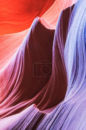 Photo for Beautiful Lower Antelope Canyon on the navajo reservation, Arizona, USA, North America - Royalty Free Image
