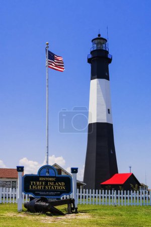 Foto de Tybee Island Lighthouse Station Georgia Estados Unidos, América del Norte - Imagen libre de derechos