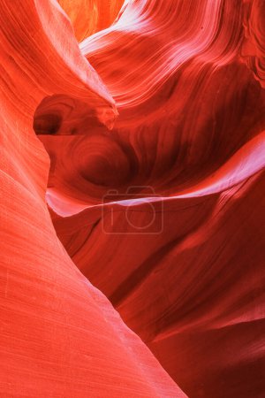 Foto de Beautiful Lower Antelope Canyon en la reserva navajo, Arizona, Estados Unidos, América del Norte - Imagen libre de derechos