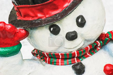 Téléchargez les photos : Décorations de Noël représentant le Père Noël et le Pôle Nord - en image libre de droit