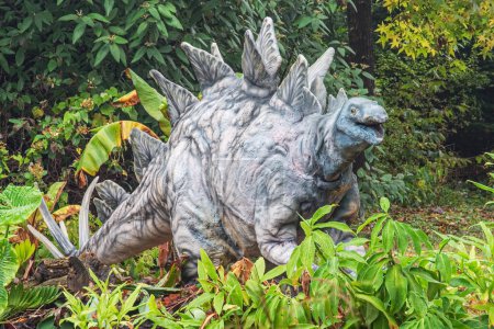 Téléchargez les photos : Stegosaurus dinosaure de la fin du Jurassique. États-Unis, Amérique du Nord - en image libre de droit