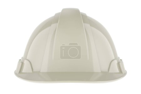 Téléchargez les photos : Chapeau blanc, vue de face. rendu 3D isolé sur fond blanc - en image libre de droit