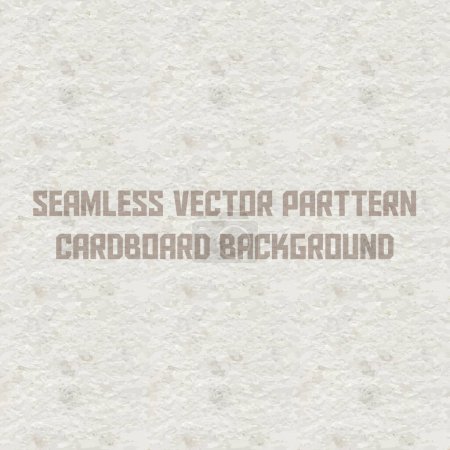 Illustration for Seamless vector pattern cardboard background - Royalty Free Image