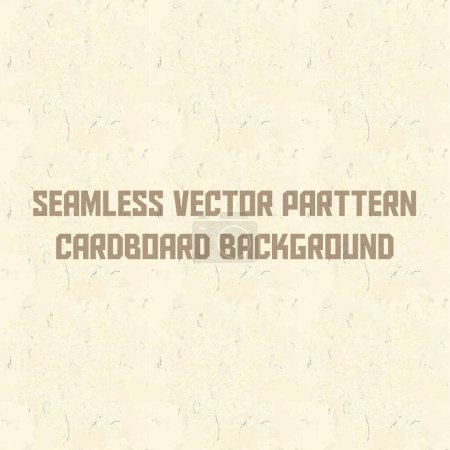 Illustration for Seamless vector pattern yellow cardboard background - Royalty Free Image