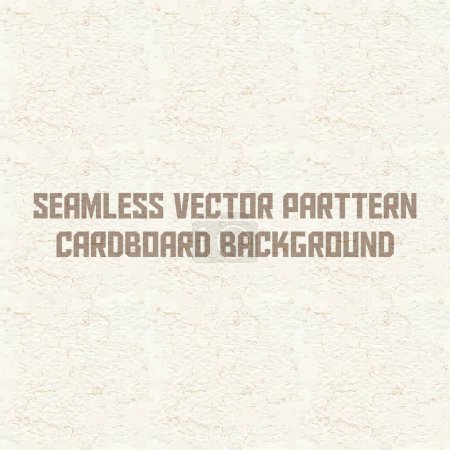 Illustration for Seamless vector pattern white cardboard background - Royalty Free Image