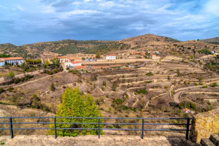 Photo for Morella countryside view Spain from castle Castellon Province, Valencian Community - Royalty Free Image