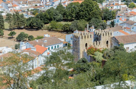 Cityscape of Estremoz an historic medieval village of the Alentejo region. Portugal