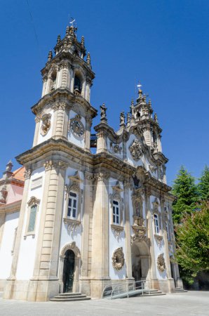 Santuario de Nuestra Señora de Remedios en Lamego, región del Duero. Portugal