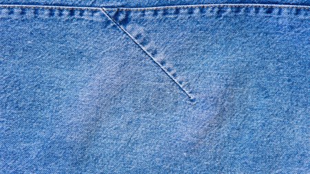 Photo for Denim jeans texture. Denim background texture for design. Canvas denim texture. Blue denim that can be used as background. Blue jeans texture for any background. - Royalty Free Image