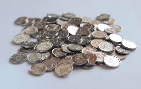 Czech currency (CZK) coins