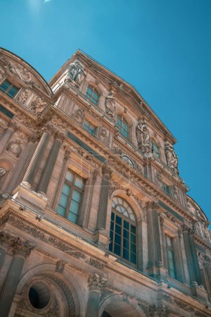 Photo for Pavilion Richelieu Palais Building in Paris - Royalty Free Image
