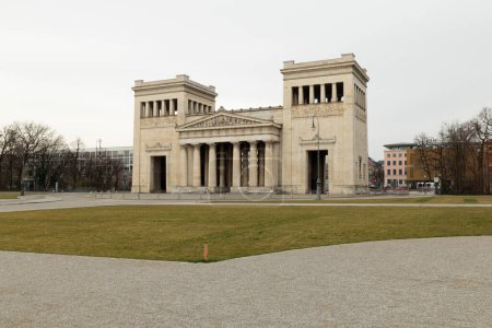 Propylaea building at kings square in Munich, Germany