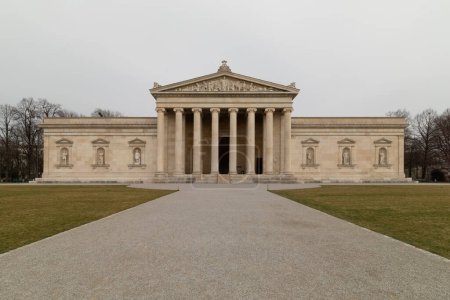 Glyptothek building at the kings square in Munich, Germany