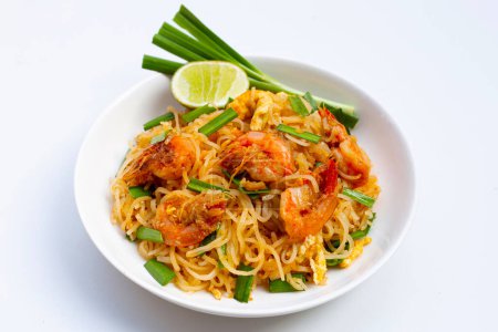 Photo for Hot stir fried Pad Thai - Royalty Free Image