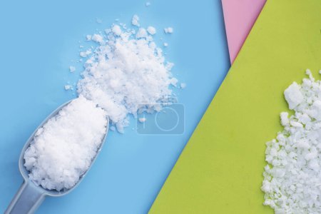Photo for Sodium Hydroxide or NaOH, caustic soda - Royalty Free Image