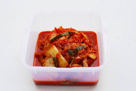 Photo for Kimchi korea food, cabbage kimchi - Royalty Free Image