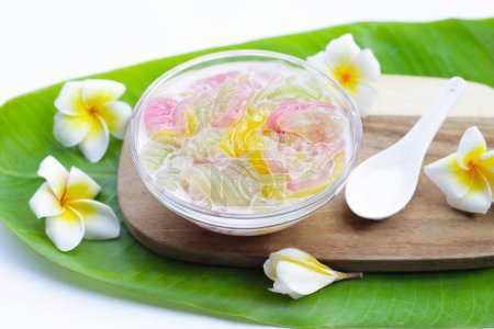 Photo for Thai dessert in coconut milk - Royalty Free Image