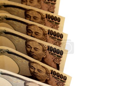 Diez mil billetes de yen, billetes de yen japonés