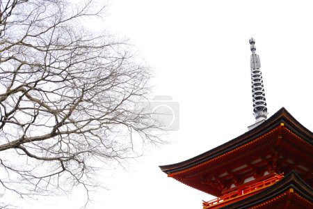 Kiyomizu-dera-Tempel in Kyoto, Japan