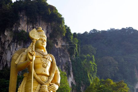 The Arulmigu Murugan statue in Batu Caves, Malaysia