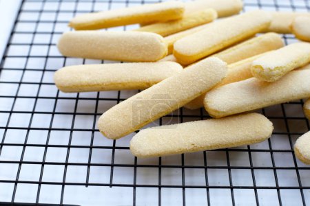 Galletas de dedo de esponja, snack italiano de galletas savoiardi