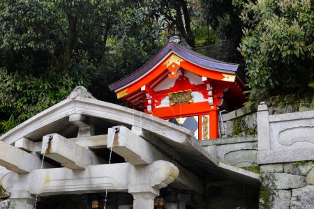 temple kiyomizu-dera à kyoto, Japon