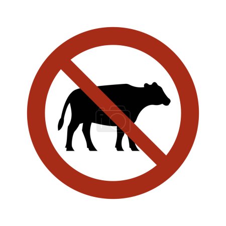 Photo for Vegan friendly signs indicating no meat - Royalty Free Image