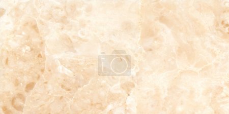 Photo for Beige Marble Texture Background, High Resolution Italian Slab Marble Texture Used For Interior Exterior Home Decoration And Ceramic Wall Tiles And Floor Tiles Surface Background. - Royalty Free Image