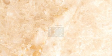 Foto de Mármol beige pulido. Textura de piedra de mármol natural real y fondo superficial. - Imagen libre de derechos