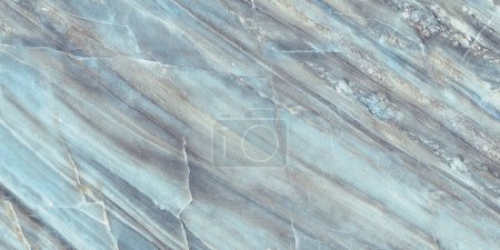 Photo for Colorful Marble Texture Background, High Resolution Aqua Colored Smooth Onyx Marble Stone For Abstract Interior Home Decoration Used Ceramic Wall Tiles And Floor Tiles Surface Background. - Royalty Free Image