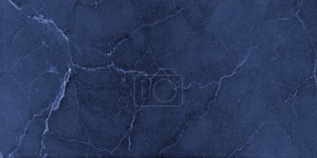 Téléchargez les photos : Riche texture de fond bleu foncé vert, pierre marbrée ou bannière texturée avec élégante couleur et design bleu foncé et clair marbré - en image libre de droit