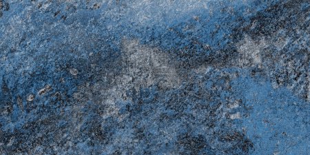 Foto de Textura de mármol azul oscuro natural, técnica mixta pintura abstracta, textura de mármol azul - Imagen libre de derechos