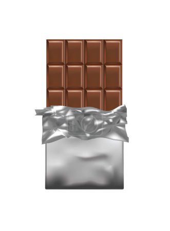 Téléchargez les illustrations : Des bonbons au chocolat. illustration vectorielle - en licence libre de droit