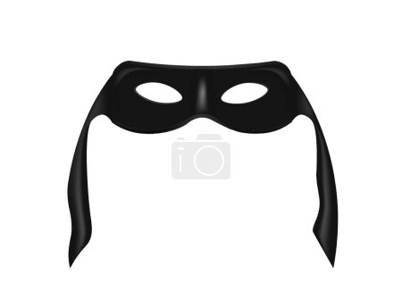 Zorro eye mask, vector illustration