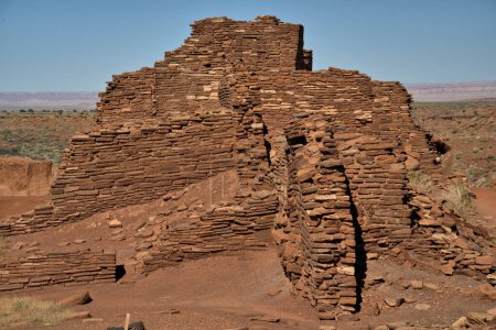 Photo for One has to wonder how the Native Americans could build and survive in this hot, dry environment. - Royalty Free Image