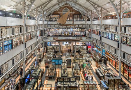Photo for Interior of The Pitt Rivers Museum,  Oxford, Oxfordshire, UK on 25 March 2023 - Royalty Free Image