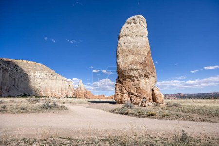 Chimney Rock - a large sand pipe in Kodachrome Basin State Park, Utah, USA on 24 April 2024