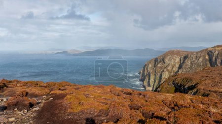 Téléchargez les photos : Vue panoramique sur Horn Head, Dunfanaghy, Co. Donegal, Irlande, Wild Atlantic Way - en image libre de droit