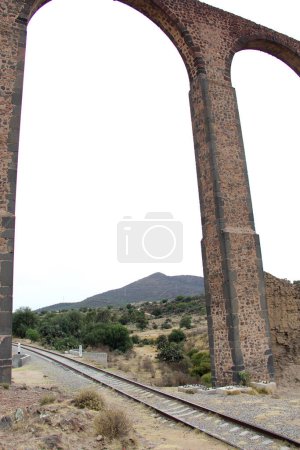 L'aqueduc Padre Tembleque à Zempoala, Hidalgo Mexique est un site du patrimoine mondial de l'UNESCO, un grand travail de système hydraulique en Amérique