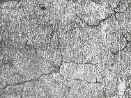 Photo for Texture of old gray concrete wall for background - Royalty Free Image