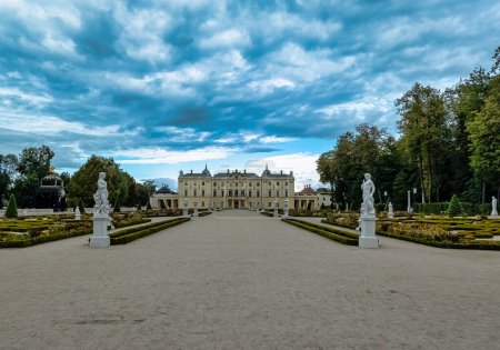Photo for Branicki Palace in Bialystok, Podlasie, Poland on September 23, 2022 - Royalty Free Image
