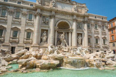 Fontanna Trevi najczęściej odwiedzane zwiedzanie Rzymu