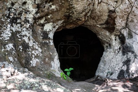 Entrada a Los Tuneles, un área de túneles de formación natural cerca de San José del Guaviare, Colombia