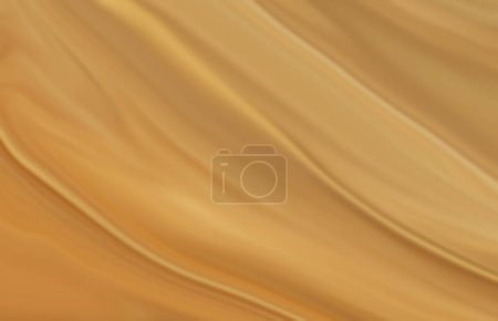 Photo for Ocher colored slanting wavy background. Horizontally. - Royalty Free Image