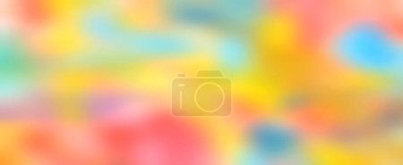 Colors of happiness, fun, bright, cheerful, exhilarating. Abstract blurred vivid colorful panorama background. 