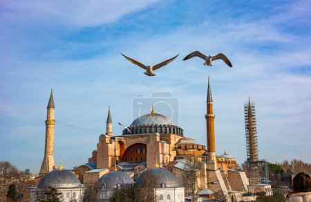 Hagia Sophia / Ayasofya. Hagia Sophia est le célèbre bâtiment historique d'Istanbul. Turquie. 