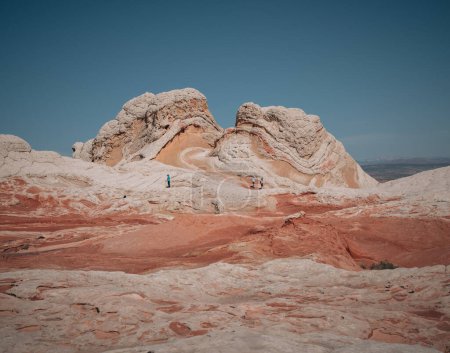 Foto de White Pocket, Vermilion Cliffs National Monument, Arizona. Foto tomada en USa. - Imagen libre de derechos