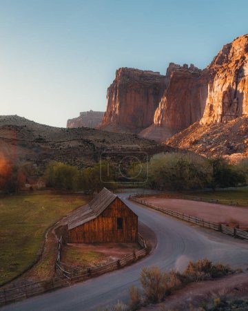Photo for Gifford barn at the Fruita Oasis in Capitol Reef National Park, Utah. - Royalty Free Image